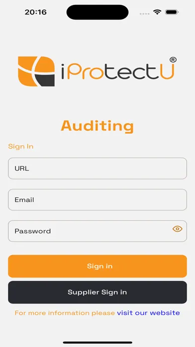 Captures d'écran de iProtectU Audit
