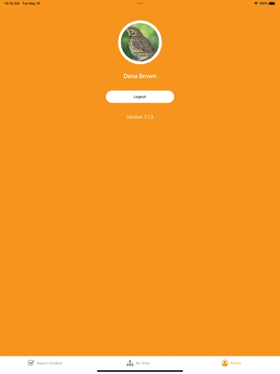iProtectU Incident iPad  スクリーンショット