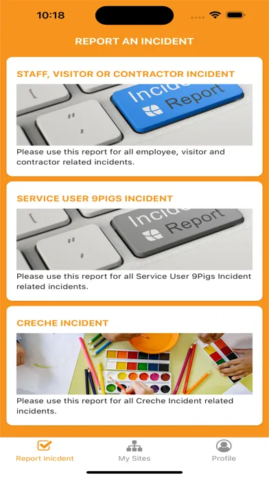 iProtectU Incident スクリーンショット