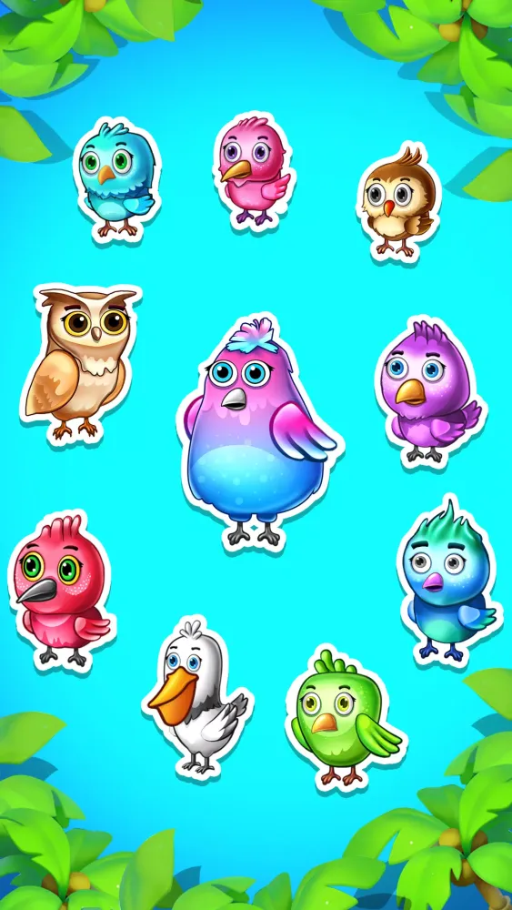 Zrzuty ekranu Color Bird Sort - Puzzle Games