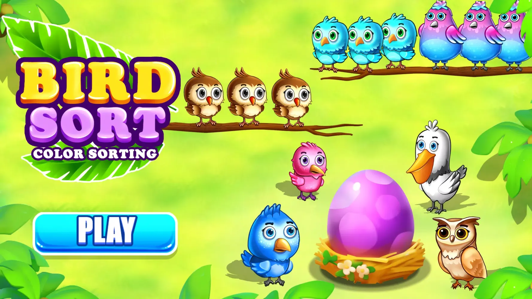 Zrzuty ekranu Color Bird Sort - Puzzle Games