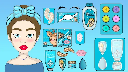 Tangkapan layar DIY Makeup Games DIY Face Mask