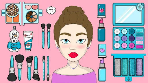 Tangkapan layar DIY Makeup Games DIY Face Mask