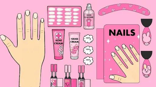 Tangkapan layar DIY Makeup Games DIY Face Mask