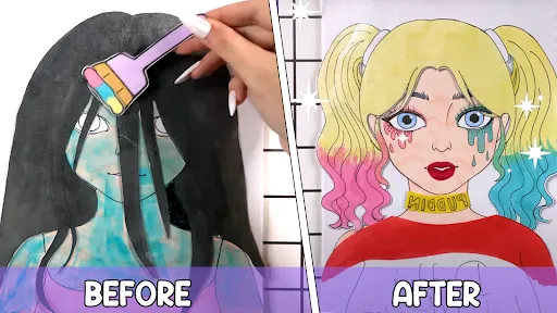 Tangkapan layar DIY Makeup Games DIY Face Mask