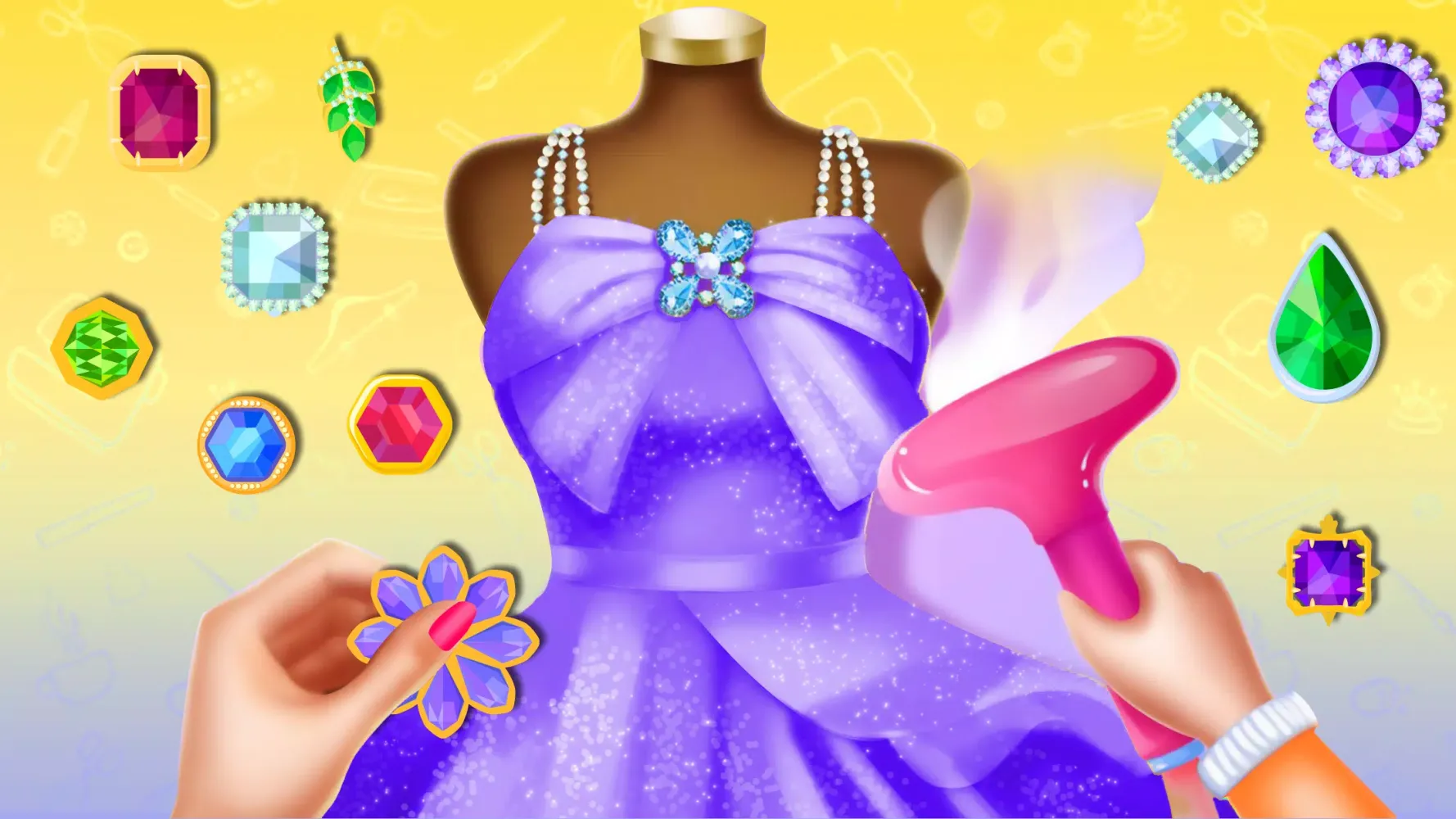 ภาพหน้าจอของ Tailor Dress Up Fashion Games