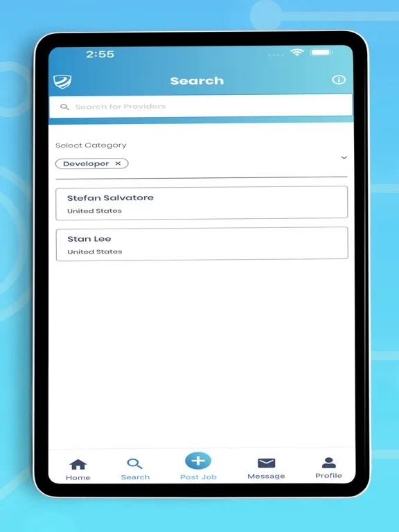 IPS Security Service Requester iPad  Screenshots