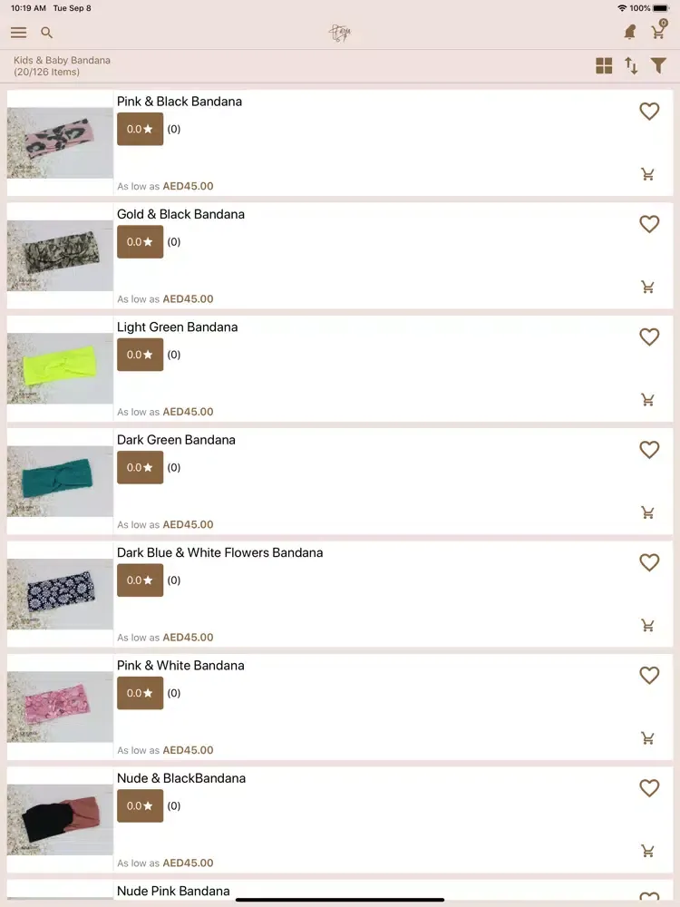 Capturas de tela do Faya Galleria iPad 