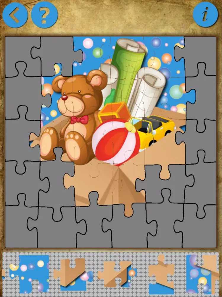 Jigsaw puzzles for baby. Toys iPad 스크린샷