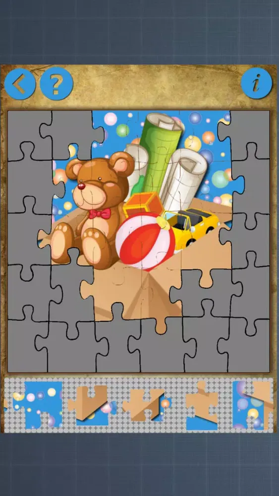 Jigsaw puzzles for baby. Toys 스크린샷