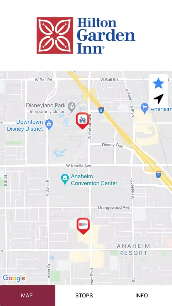 Ảnh chụp màn hình của Hilton Garden Inn Shuttles