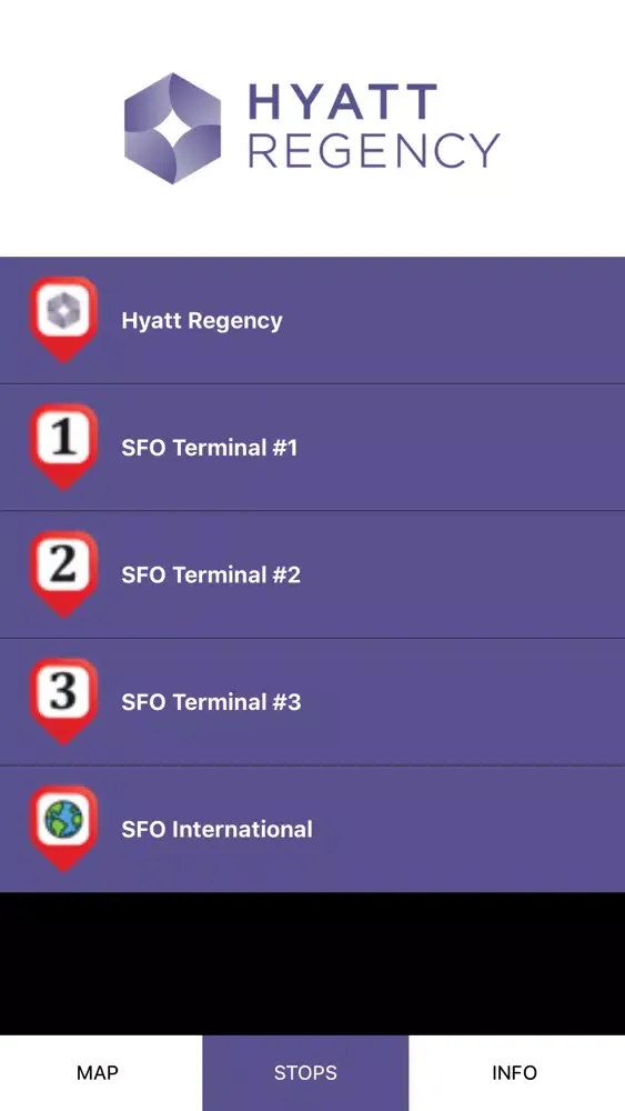 Hyatt SFO應用截圖