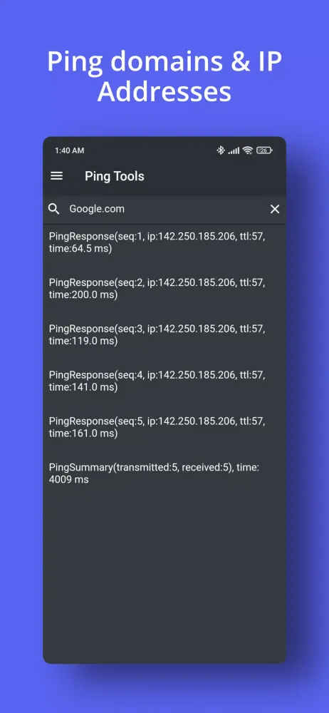 IP Scanner स्क्रीनशॉट