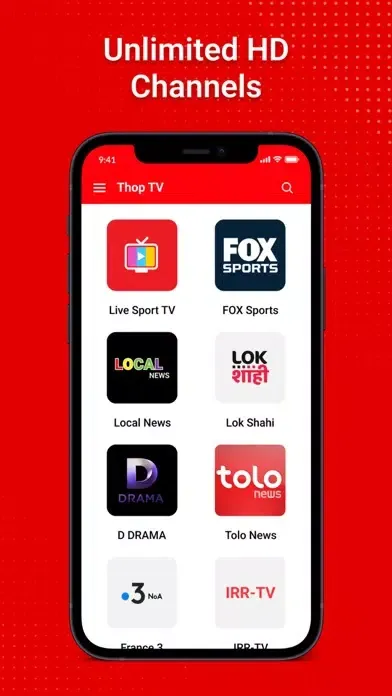 Captures d'écran de Thop TV : Live Cricket & Shows