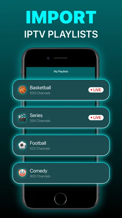 IPTV Smarter Player Lite 스크린샷