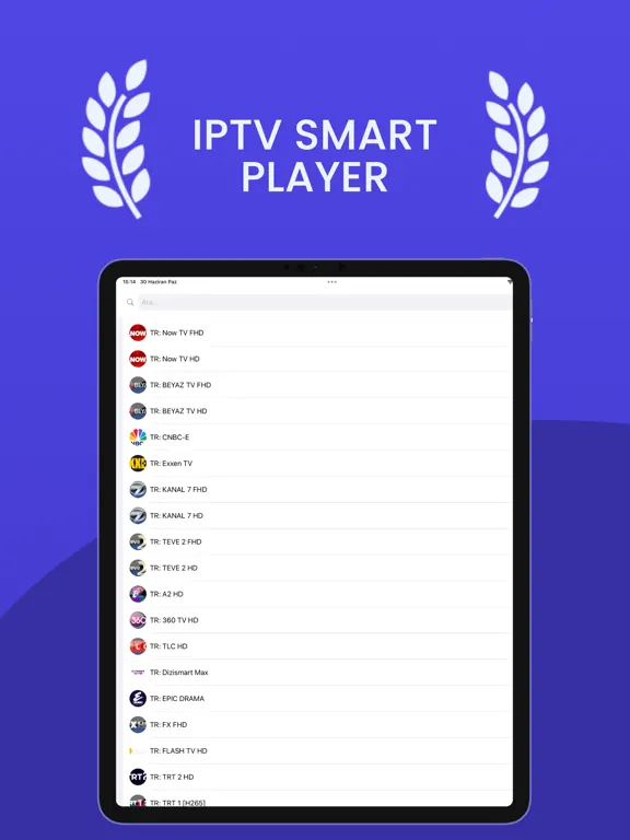IPTV Player: Watch Live TV iPad  স্ক্রিনশট