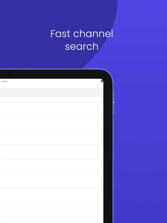 IPTV Player: Watch Live TV iPad  স্ক্রিনশট