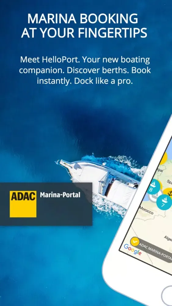 HelloPort & ADAC Marina-Portal應用截圖