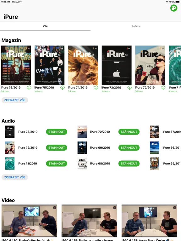 iPure iPad  Screenshots