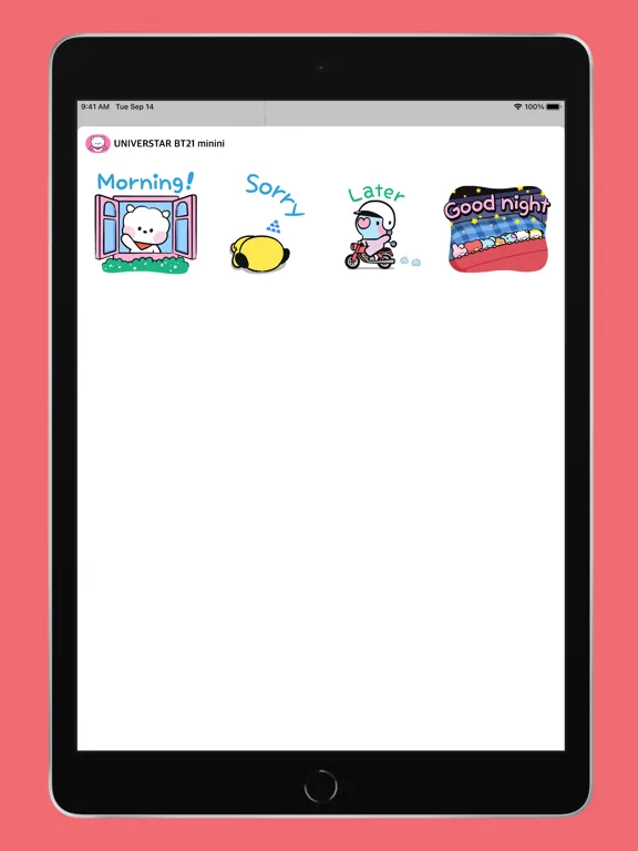 Captures d'écran de UNIVERSTAR BT21 minini iPad 