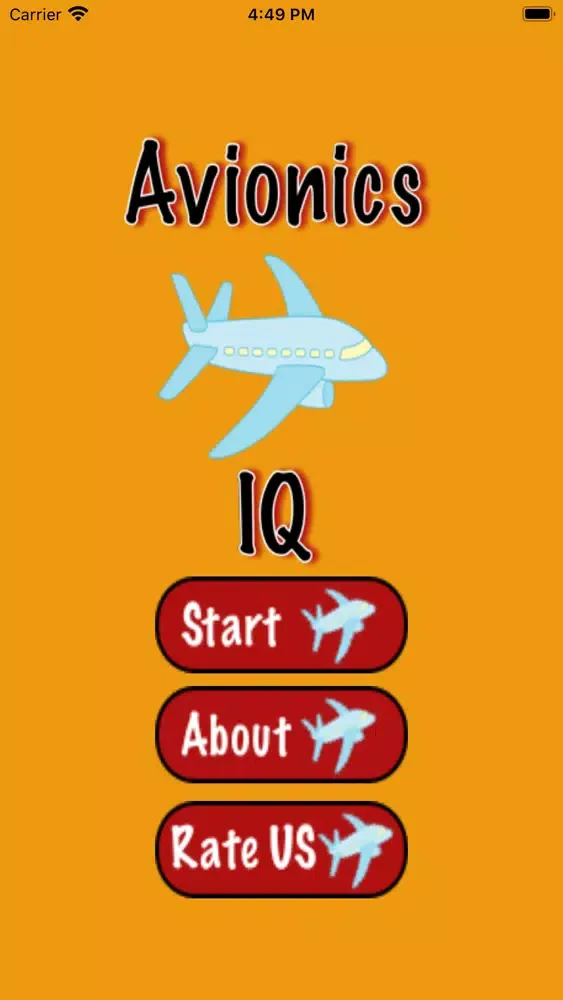 Capturas de tela do Avionics IQ