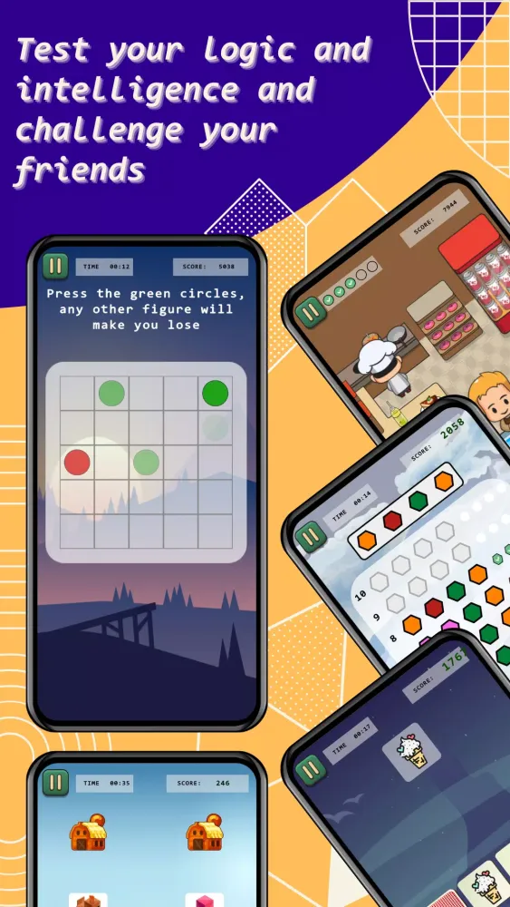 Mindy: IQ Brain Training Games Screenshots