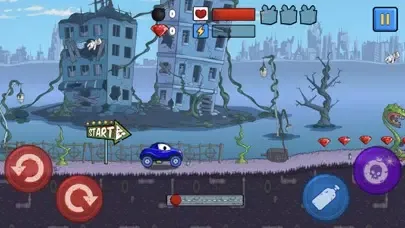 ภาพหน้าจอของ Zombies Cars