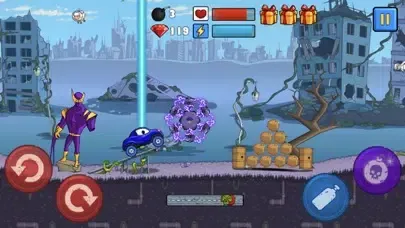 ภาพหน้าจอของ Zombies Cars