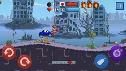 ภาพหน้าจอของ Zombies Cars