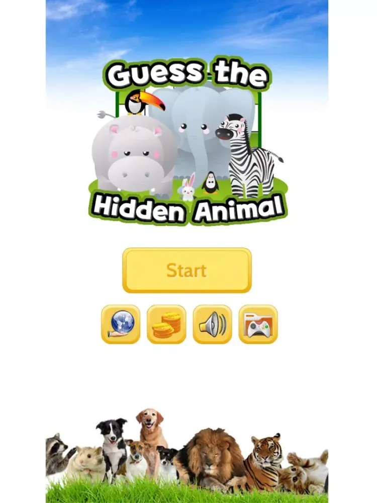 صور Guess the Hidden Animal iPad 