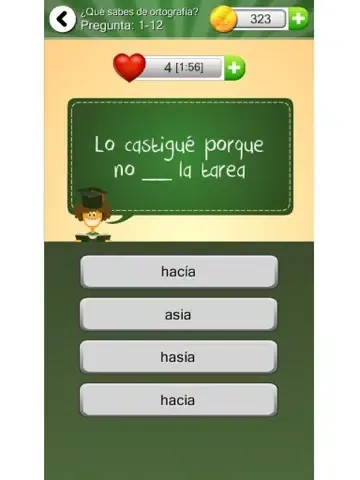 Capturas de pantalla de ¿Qué sabes de Ortografía? iPad 