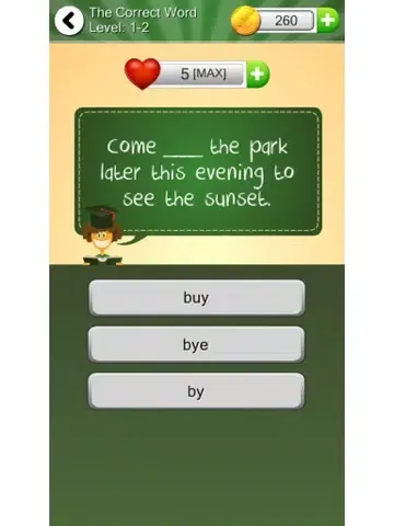 The Correct Word iPad  Screenshots