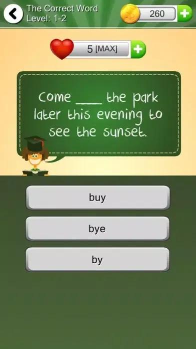 The Correct Word Screenshots