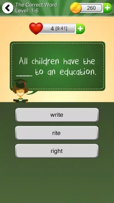 The Correct Word Screenshots