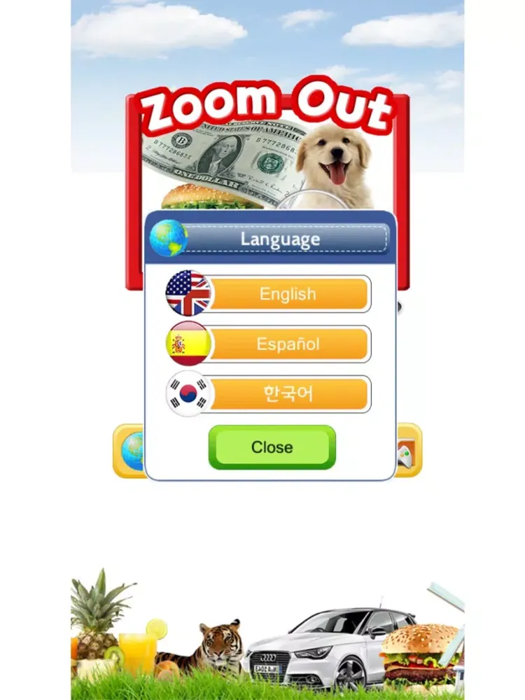 Zoom Out! iPad 应用截图
