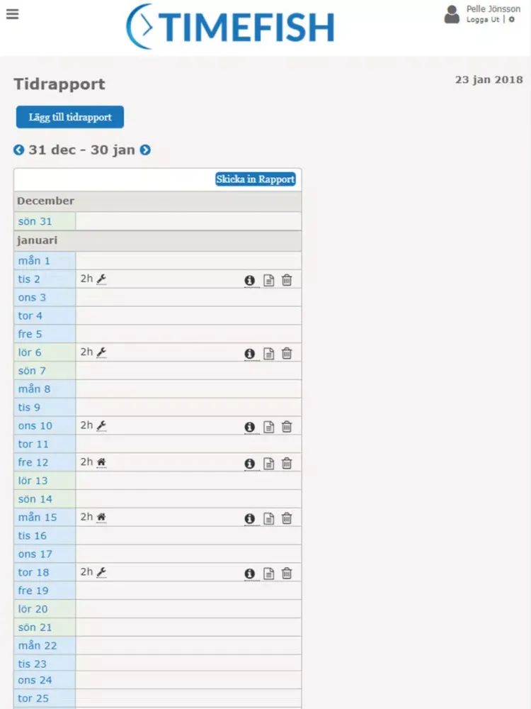 Timefish iPad  Screenshots