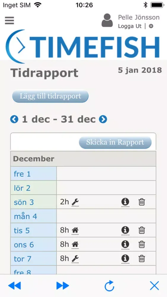 Timefish Screenshots