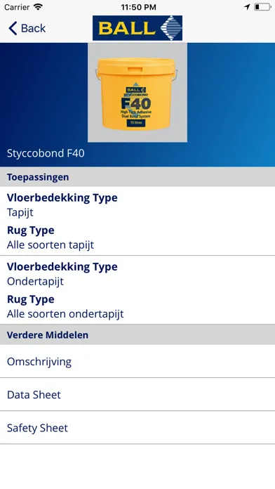 Aanbevolen Lijm Gids (RAG) Screenshots