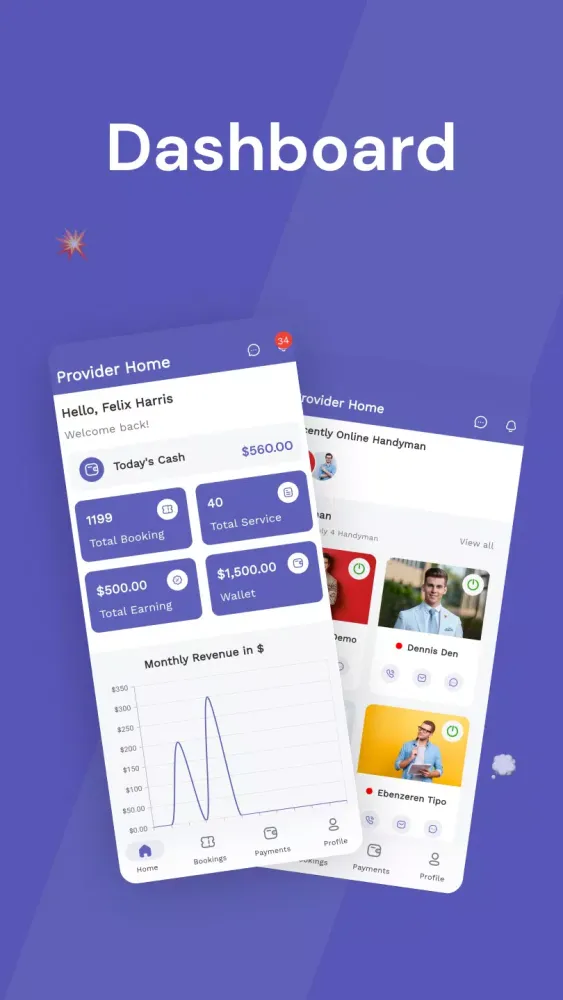 Provider Screenshots