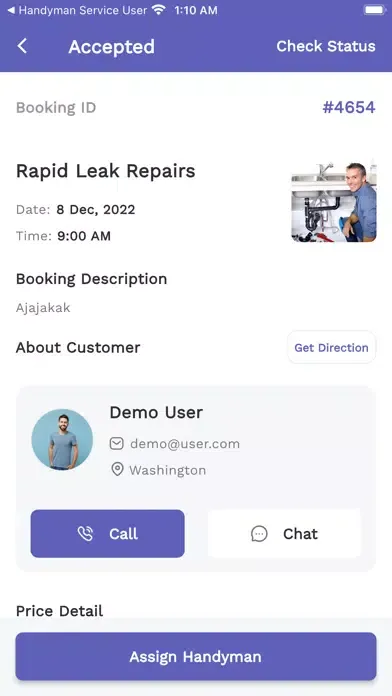 Handyman Service for Provider スクリーンショット