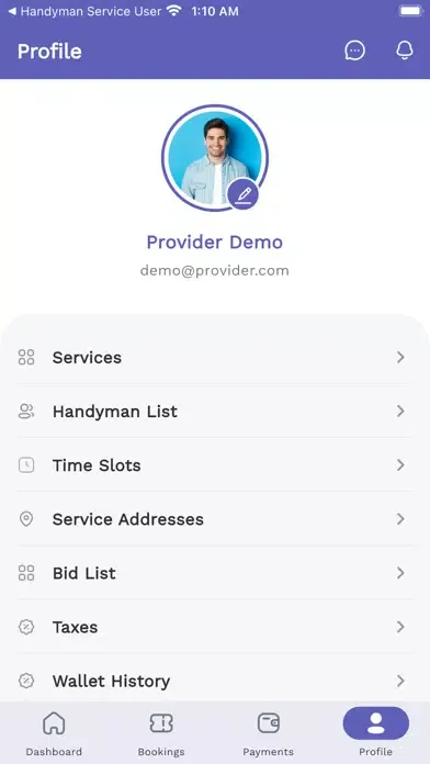 Handyman Service for Provider スクリーンショット