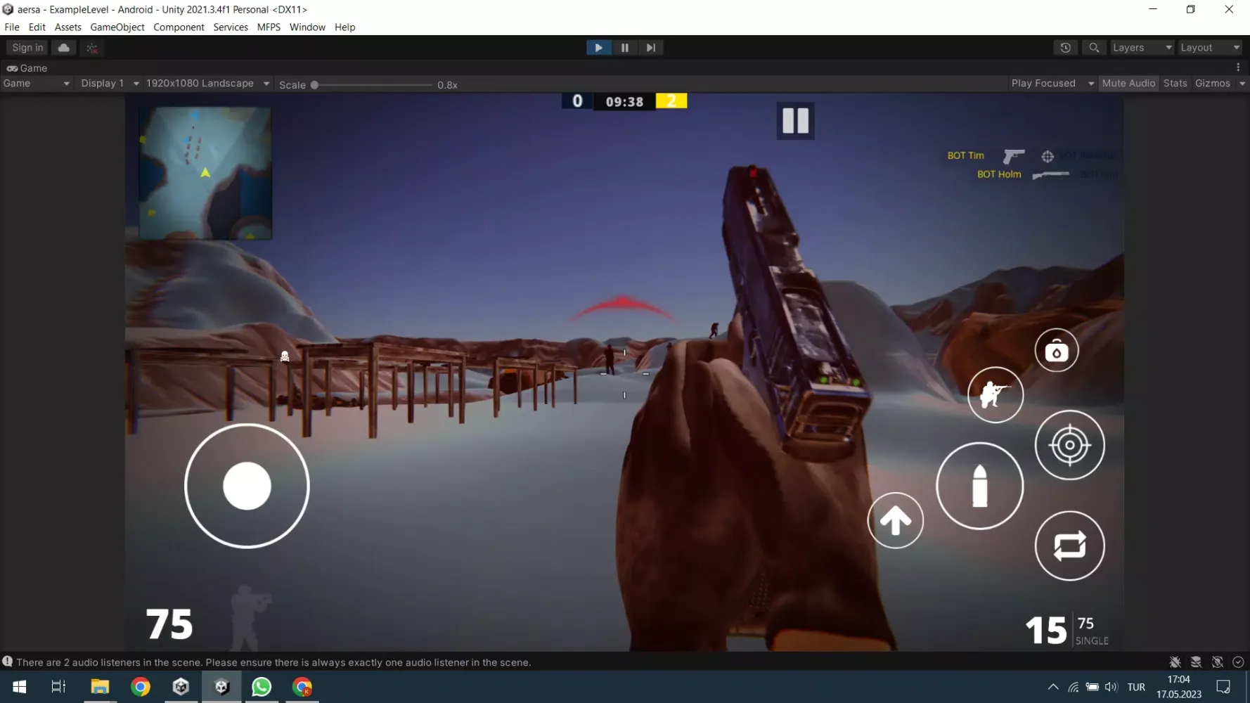 Tangkapan layar The CrossFire: Online Battle