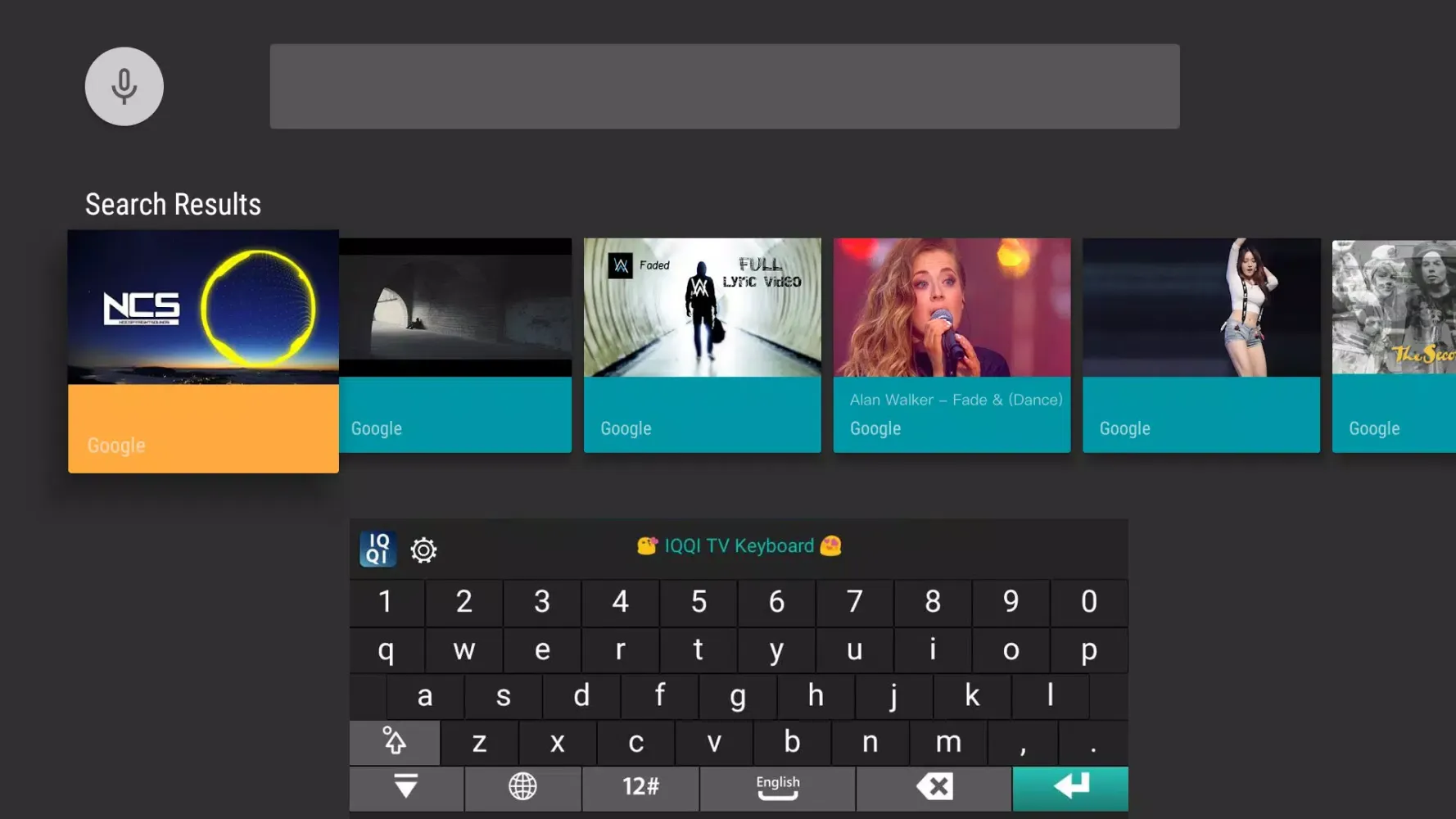 Screenshot di IQQI Keyboard