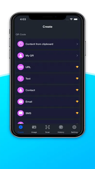 Capturas de pantalla de iQR Pro E