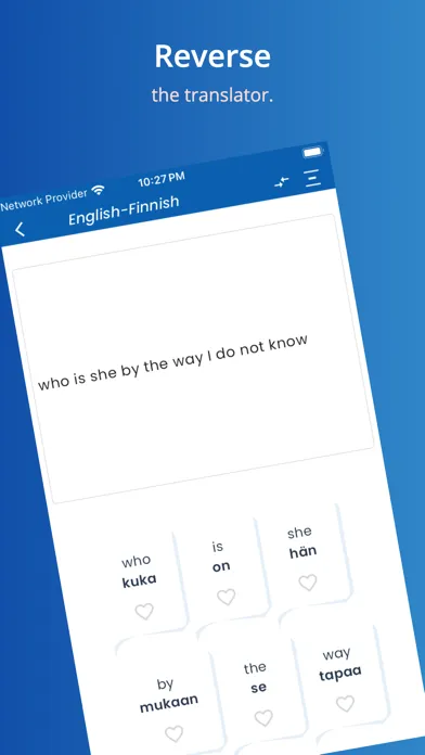 Capturas de pantalla de Finnish Translator Offline