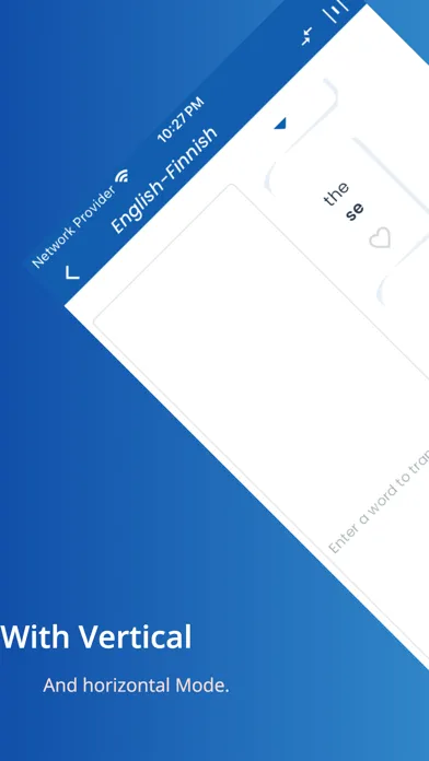 Capturas de pantalla de Finnish Translator Offline