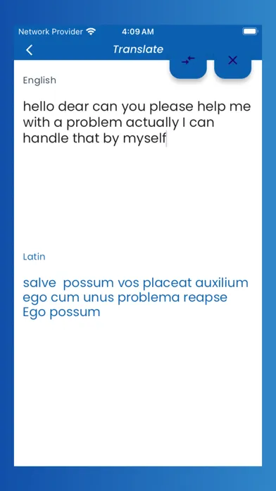 Capturas de tela do Latin Translator Offline