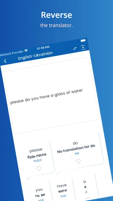 Capturas de pantalla de Ukrainian Translator Offline