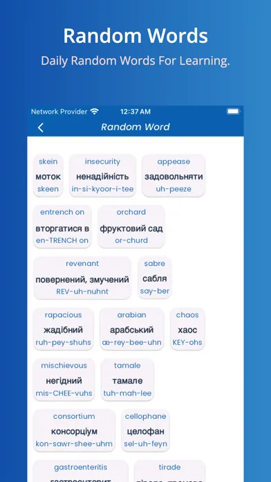 Capturas de pantalla de Ukrainian Translator Offline