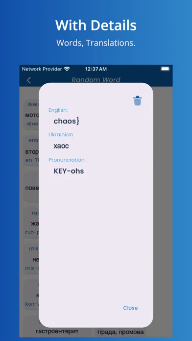 Capturas de pantalla de Ukrainian Translator Offline
